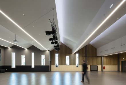 Rénovation énergetique et acoustique du centre socioculturel