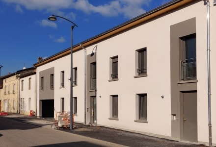 Construction d'un ERP + 5 logements
