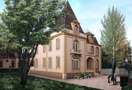 Restructuration d'une maison et aménagement de 4 appartements
