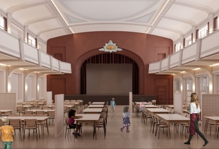 Rénovation de la salle communale des festivités Maurice Chevalier